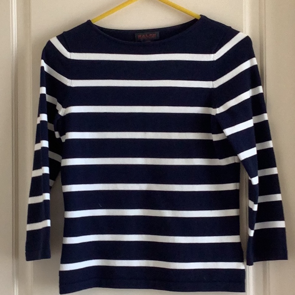 RALPH Ralph Lauren striped knit top